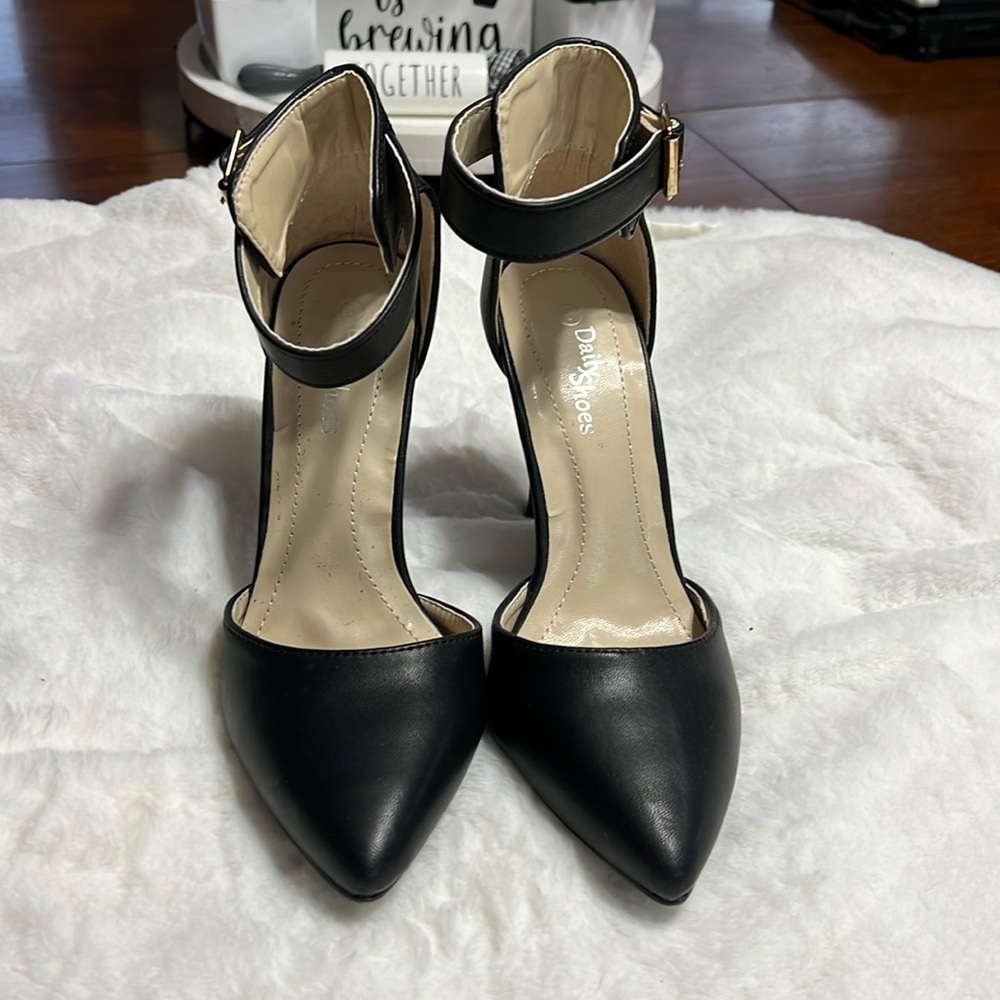Black heels
